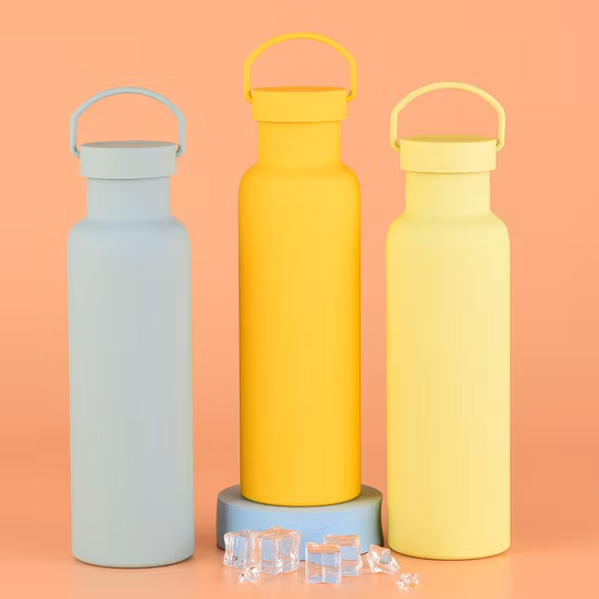 アメリカの広口ポータブルトラベルスポーツ大容量ステンレス鋼ウォーターボトル